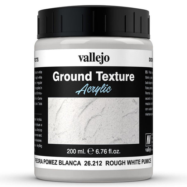 Vallejo De Ground White Pumice Diorama Fx Textures Rough 200ml