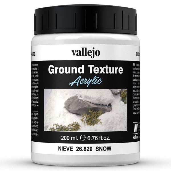 Vallejo Diorama Fx Textures De Ground Snow Premium Acrylic Color