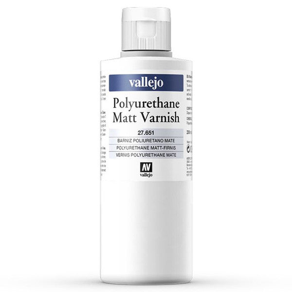 Vallejo Auxiliaries Matt Varnish Polyurethane Scratch Resistant Coat