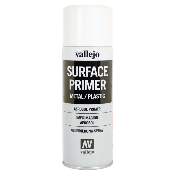 Vallejo Finish Spray White Primer Perfect Matt Self Levelling Main image