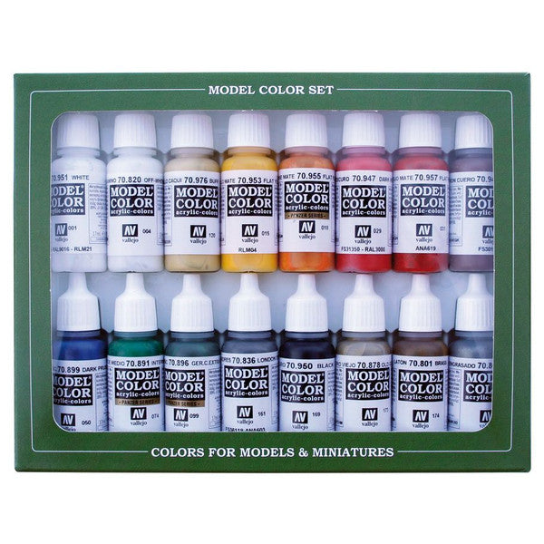 Vallejo Model Color Napoleonic Colors French British Paint Set 16