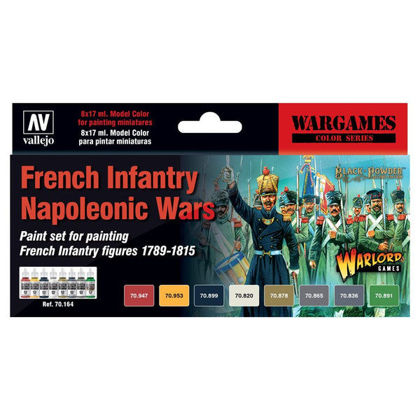Vallejo Model Color French Infantry Napoleonic Wars Paint Set