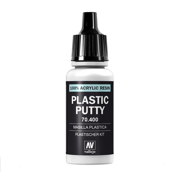 Vallejo Finish Mc Aux Plastic Putty White Opaque Consistent