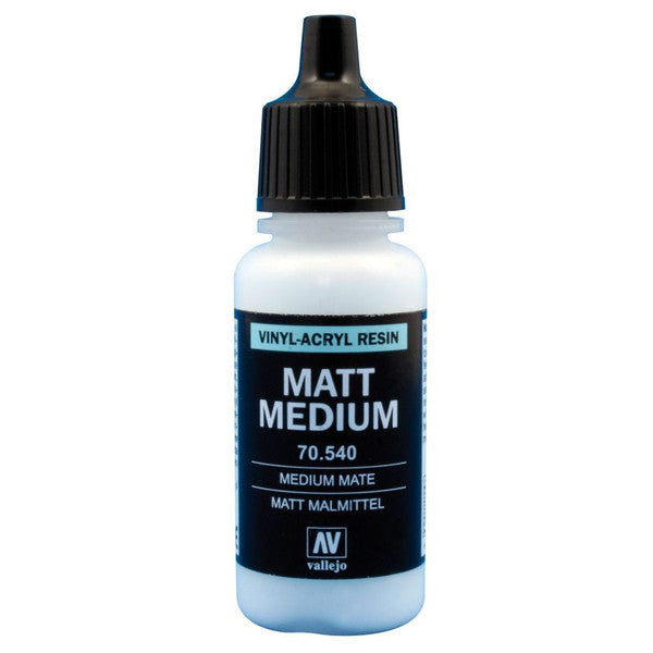 Vallejo Mc Aux Matte Medium Acrylic Paint Matt 18ml