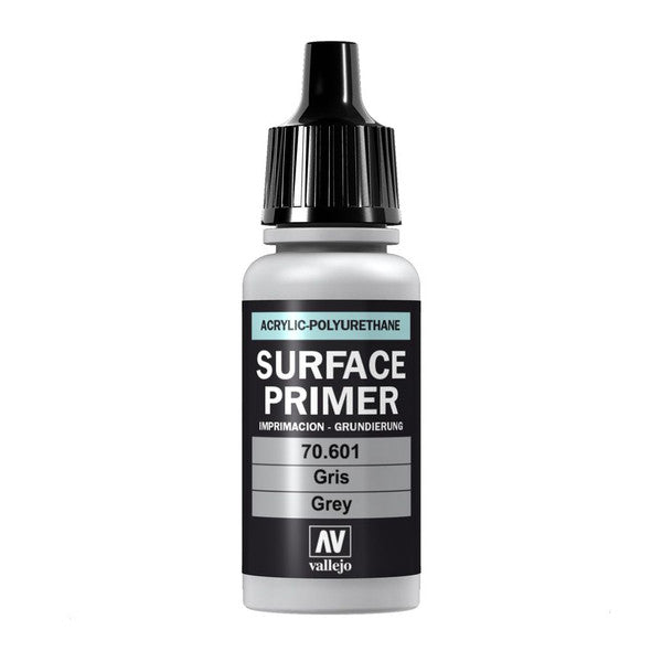 Vallejo Mc Primer Grey Matte Fast Drying Surface Color 18ml