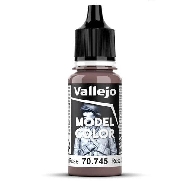 Vallejo Model Color Matte Opaque Acrylic Paint 18ml Dark Rose Main image