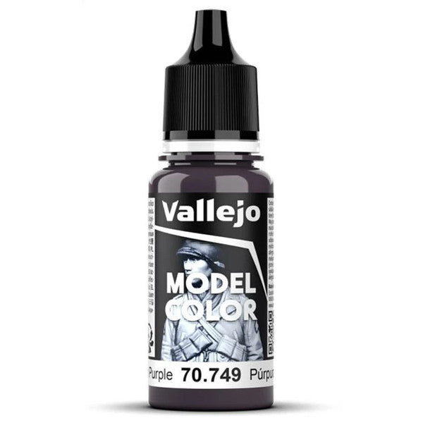 Vallejo Model Color Matte Opaque Acrylic Paint 18ml Dark Purple Main image