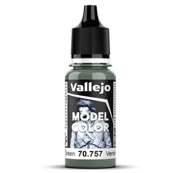 Vallejo Model Color Matte Acrylic Paint Pacific Green 18ml