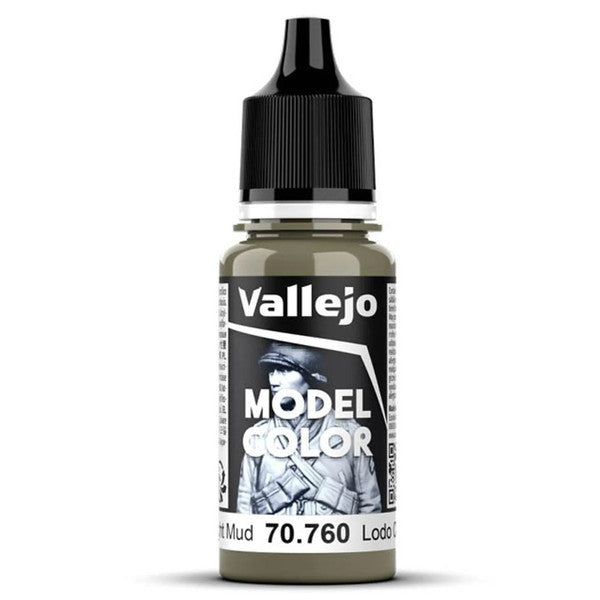 Vallejo Model Color Matte Acrylic Paint Light Mud 18ml