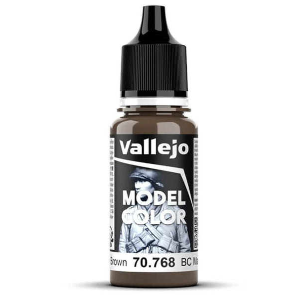 Vallejo Model Color Matte Acrylic Paint Bc Dark Brown 18ml