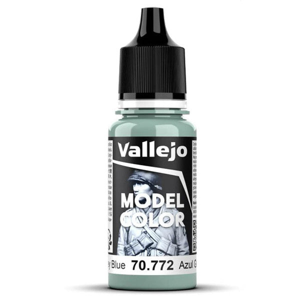 Vallejo Model Color Matte Acrylic Paint Medium Grey Blue 18ml