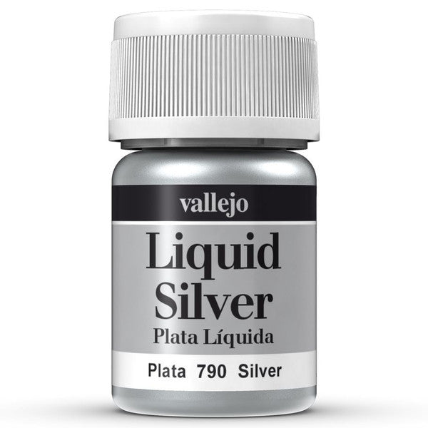 Vallejo Mc Alc Metal Highly Pigmented Silver Liquid 35ml