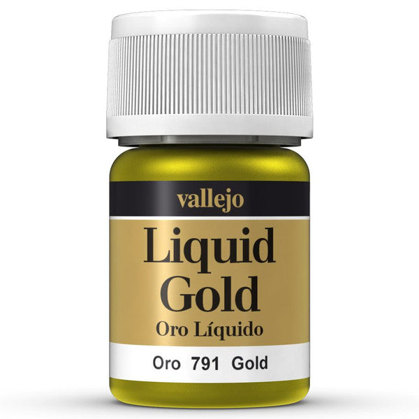 Vallejo Mc Alc Metal Highly Pigmented Gold Liquid 35ml