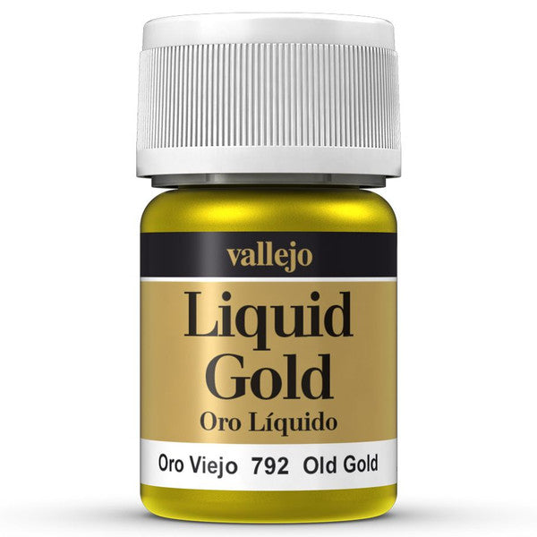 Vallejo Mc Alc Metal Old Gold Alcohol Based Paint 35ml