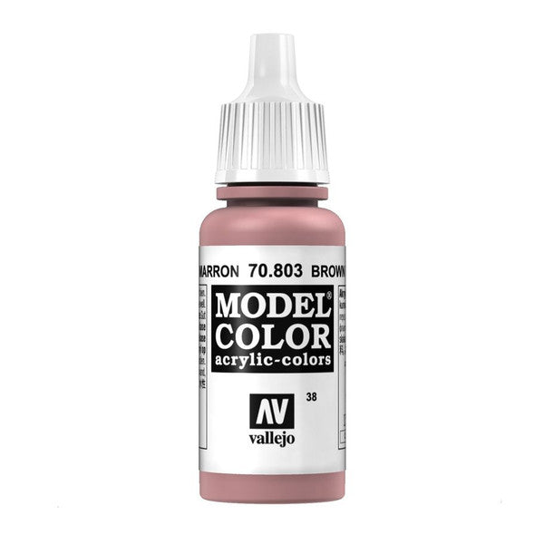 Vallejo Matt Brown Rose Acrylic Paint 18ml