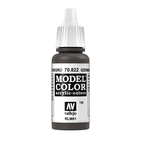 Vallejo Mc Matt German Camo Black Brown Paint 18ml