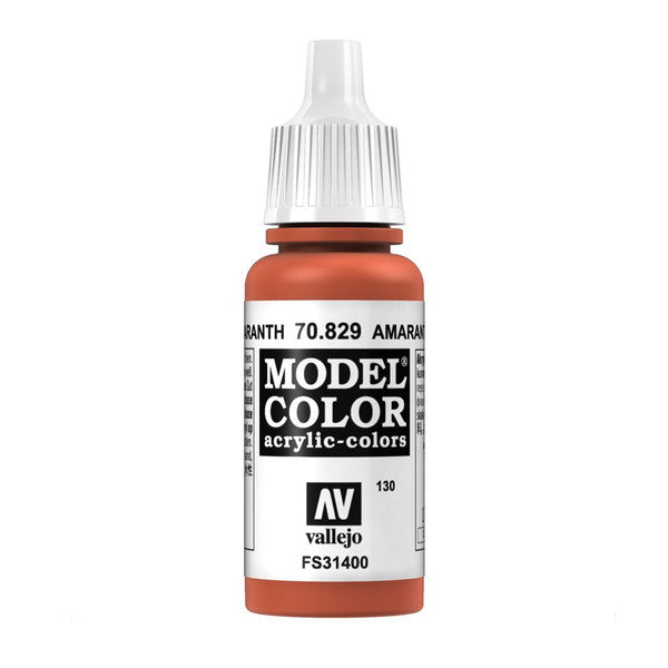 Vallejo Mc Matt Amaranth Red Paint 18ml