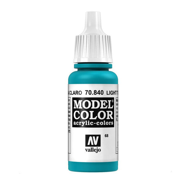 Vallejo Mc Matt Light Turquoise Acrylic Paint 18ml