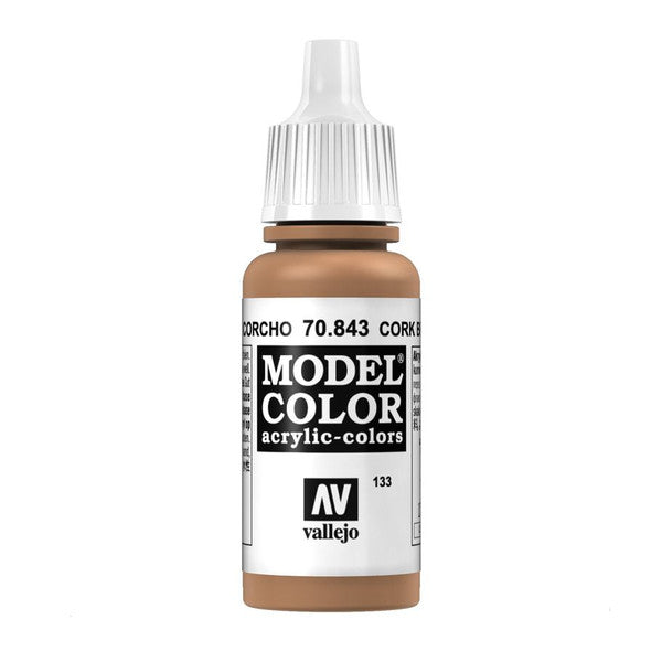 Vallejo Mc Matt Cork Brown Acrylic Paint 18ml