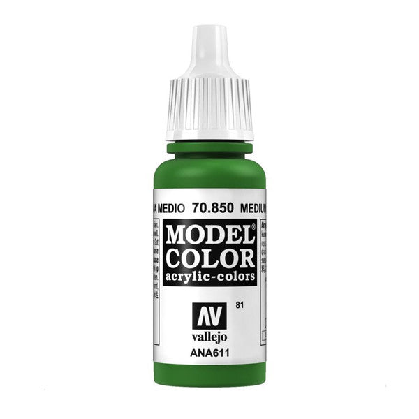 Vallejo Mc Matt Medium Olive Acrylic Paint 18ml