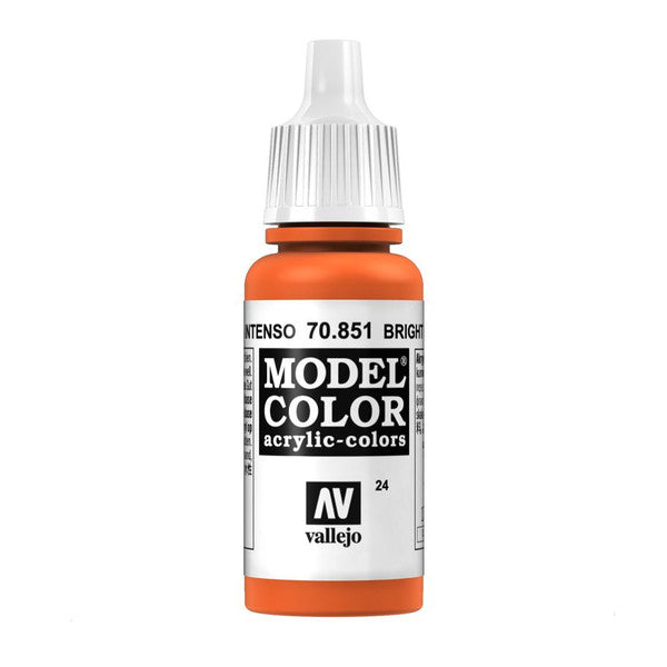 Vallejo Mc Matt Bright Orange Acrylic Paint 18ml
