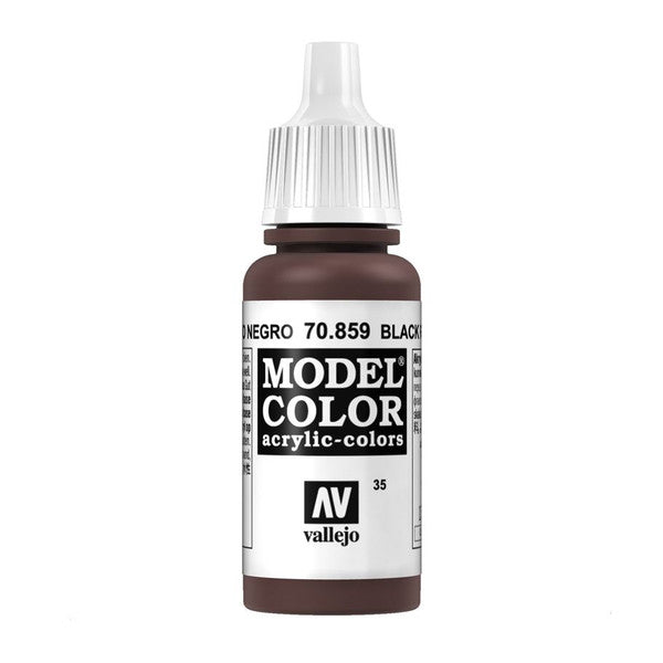 Vallejo Matt Black Red Acrylic Paint 18ml