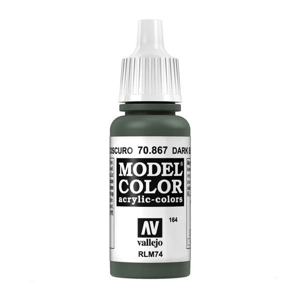 Vallejo Matt Dark Bluegrey Acrylic Paint 18ml Main image