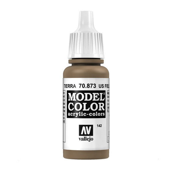 Vallejo Matt US Field Drab Acrylic Paint 18ml Main image