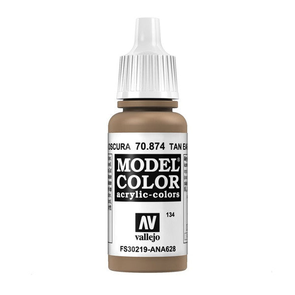 Vallejo Matt Tan Earth Acrylic Paint 18ml Main image