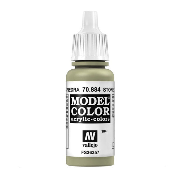 Vallejo Model Color Matt Stone Grey Acrylic Paint 18ml