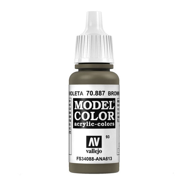Vallejo Model Color Matt Us Olive Drab Acrylic Paint 18ml