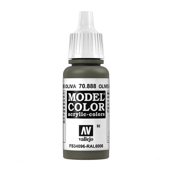 Vallejo Model Color Matt Olive Grey Acrylic Paint 18ml