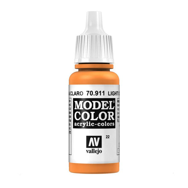 Vallejo Mc Matt Light Orange Acrylic Paint 18ml