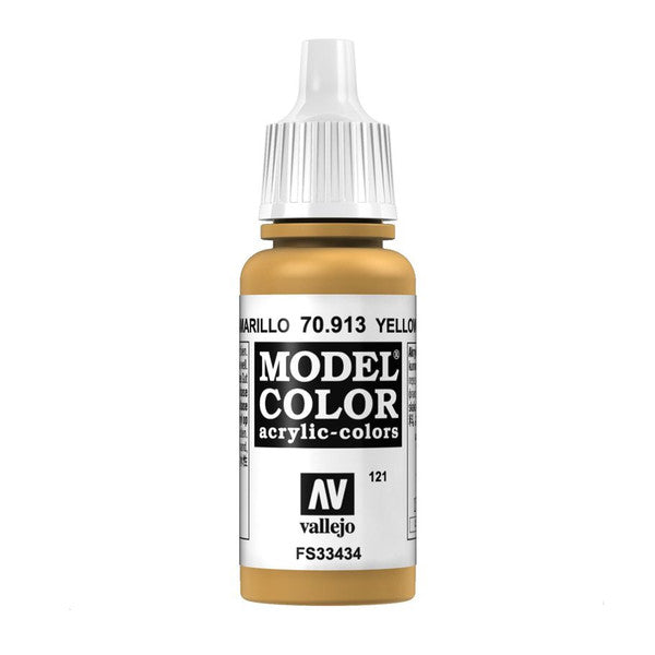 Vallejo Mc Matt Yellow Ochre Acrylic Paint 18ml