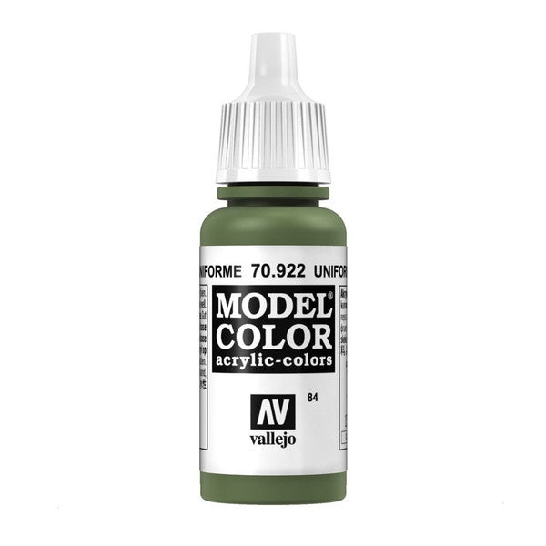 Vallejo Mc Matt Uniform Green Acrylic Paint 18ml