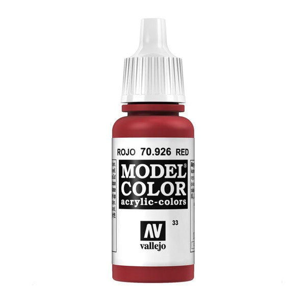 Vallejo Mc Matt Red Acrylic Paint 18ml