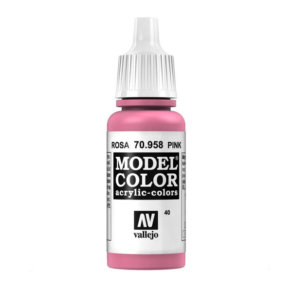 Vallejo Pink Acrylic Paint 18ml Main image