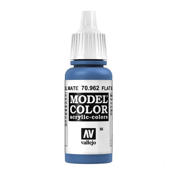 Vallejo Flat Blue Acrylic Paint 18ml