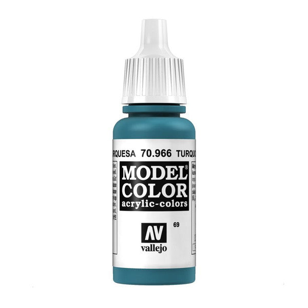 Vallejo Turquoise Acrylic Paint 18ml Main image