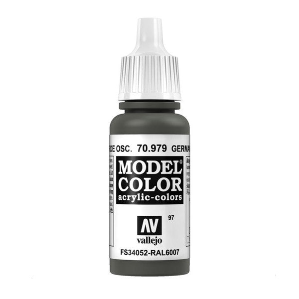 Vallejo Mc Matt German Camo Dark Green Acrylic Paint 18ml