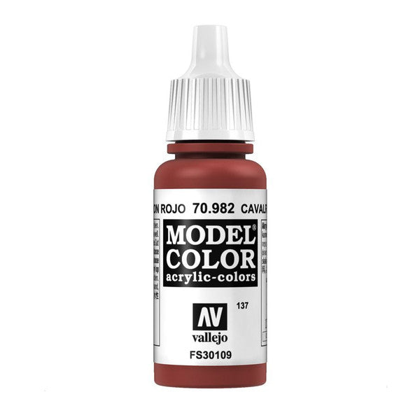 Vallejo Mc Matt Cavalry Brown Acrylic Paint 18ml