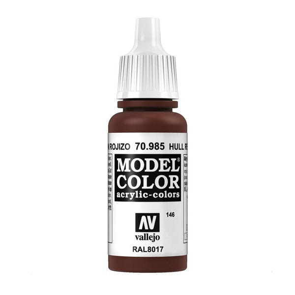 Vallejo Mc Matt Hull Red Acrylic Paint 18ml Main image
