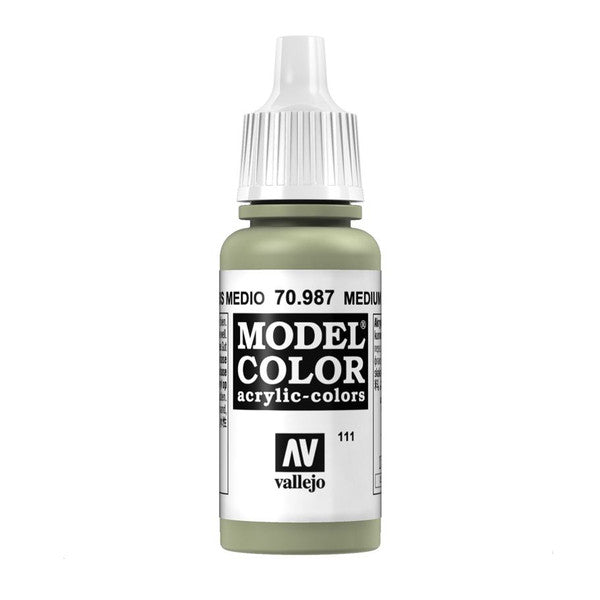 Vallejo Mc Matt Medium Grey Acrylic Paint 18ml