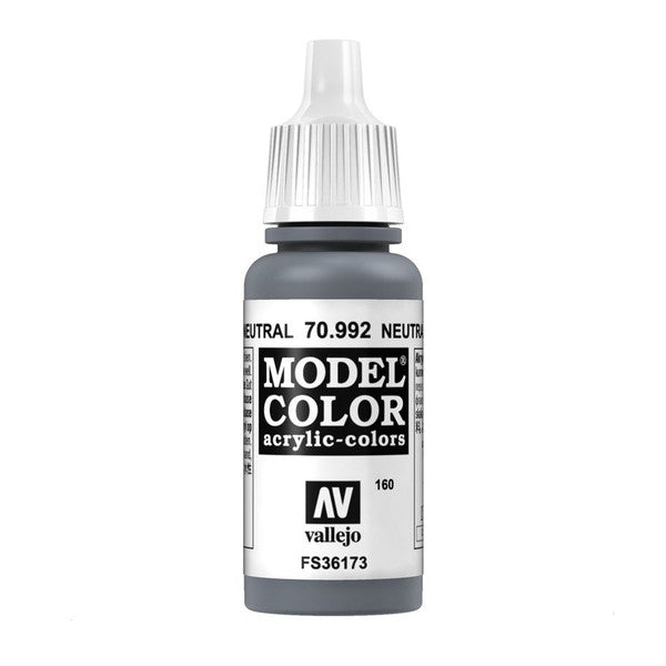 Vallejo Paint Neutral Grey Acrylic 18ml