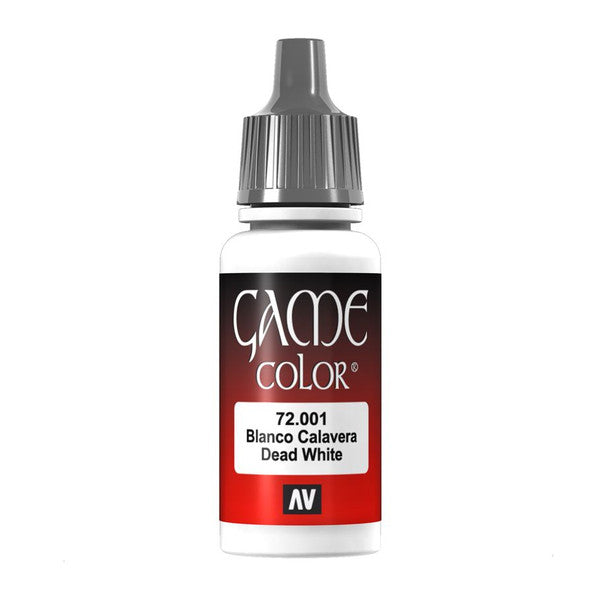 Vallejo Game Color Dead White Paint 18ml