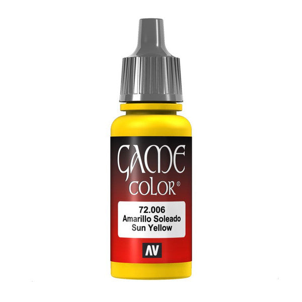 Vallejo Game Color Sun Yellow Paint 18ml