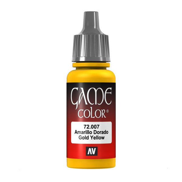 Vallejo Game Color Gold Yellow Acrylic Paint 18ml