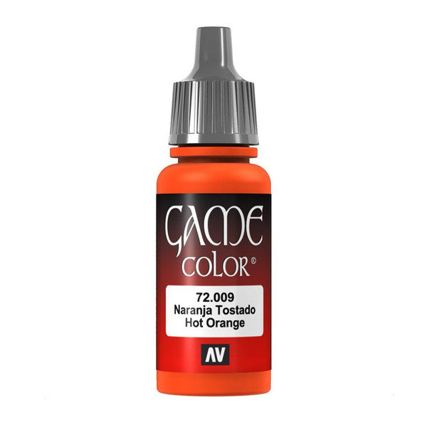 Vallejo Game Color Hot Orange Acrylic Paint 18ml