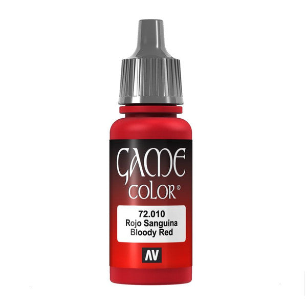 Vallejo Game Color Bloody Red Acrylic Paint 18ml Main image