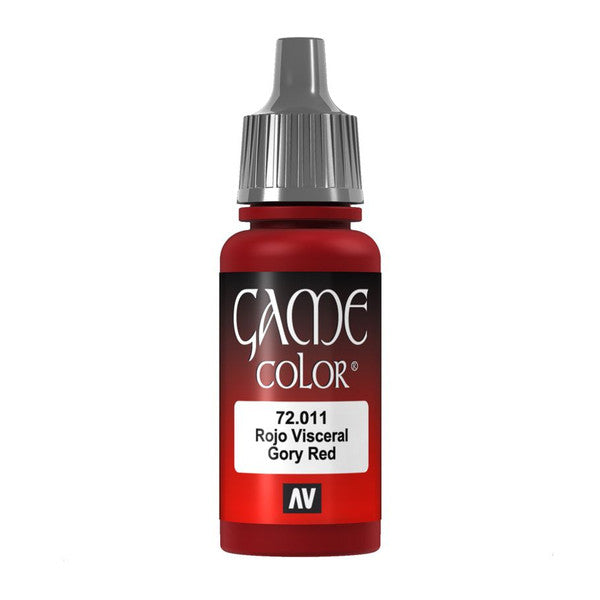 Vallejo Game Color Gory Red Acrylic Paint 18ml